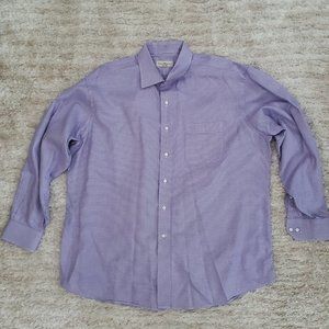 TOMMY BAHAMA Houndstooth small-print, Light Purple/White, Button-Down Shirt
